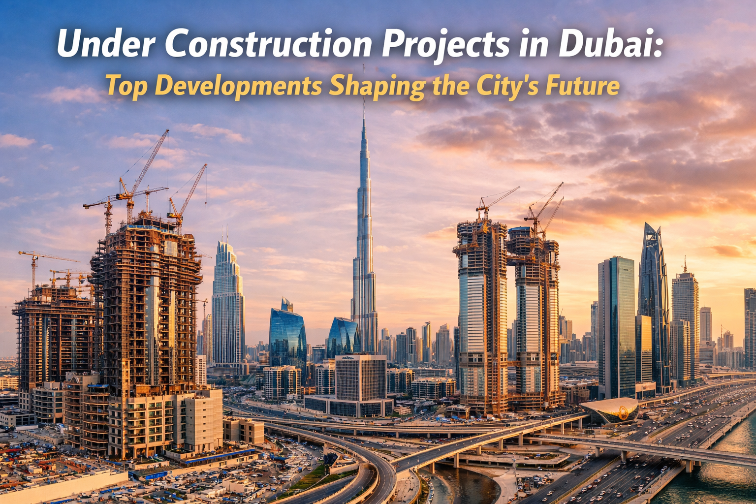 Under Construction Projects in Dubai Top Developments Shaping the City’s Future