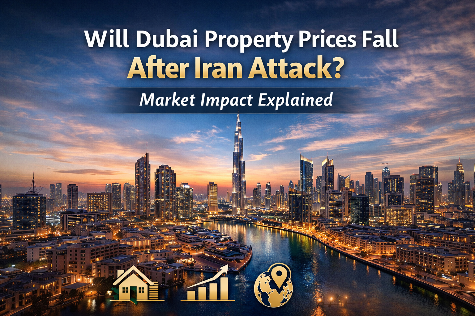 Will Dubai Property Prices Fall After Iran Attack? Market Impact Explained