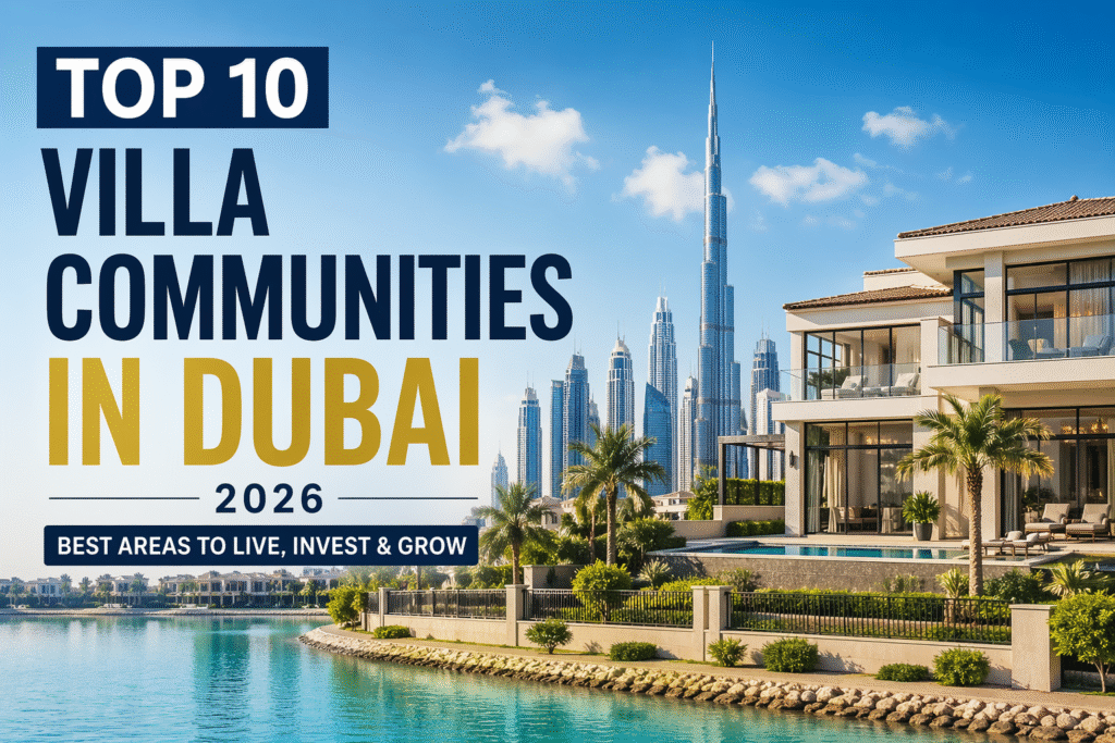 Top 10 Villa Communities in Dubai